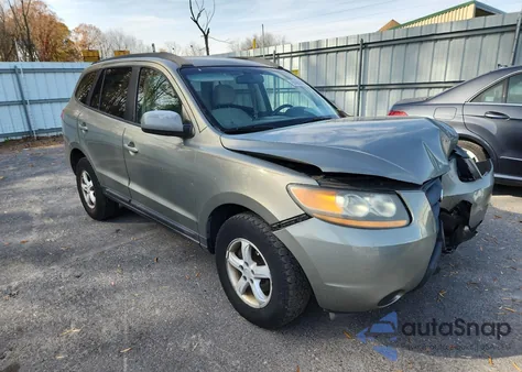 2008 Hyundai Santa Fe Gls z USA, uszkodzony, nr VIN 5NMSG13D88H158624
